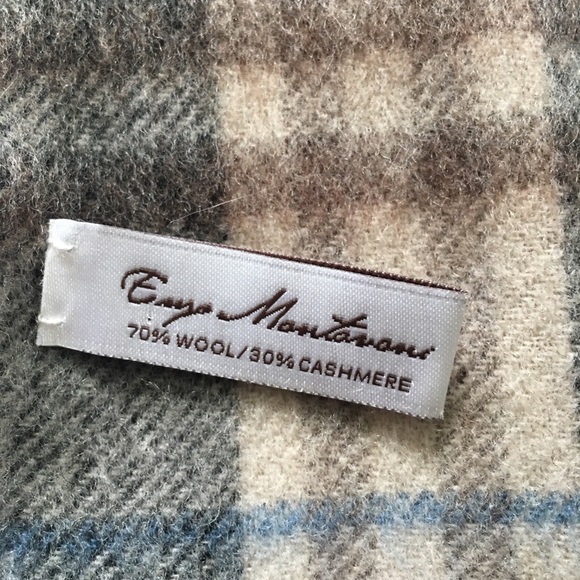 Wool/cashmere Scarf unisex - Picture 3 of 7